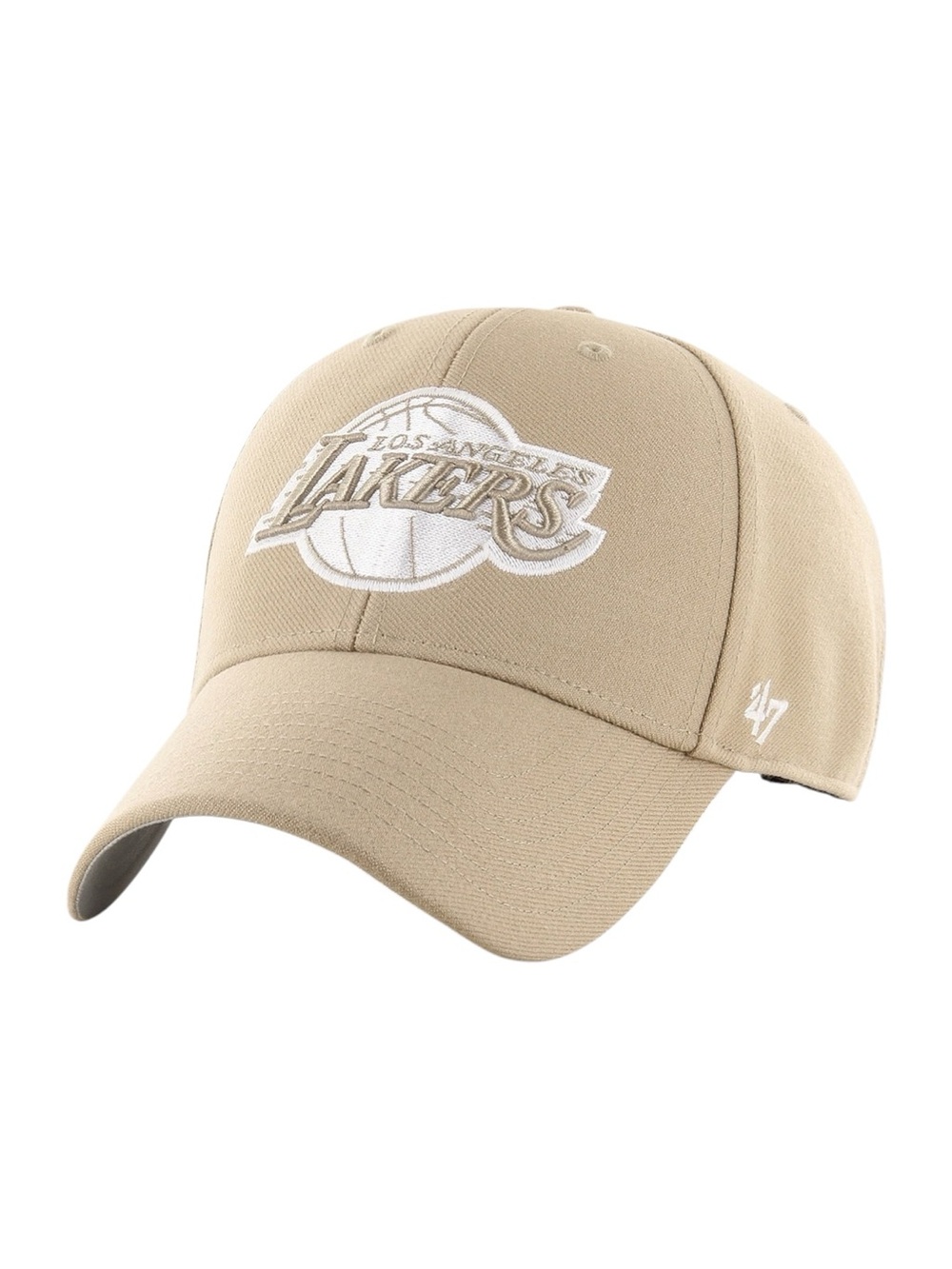 '47 Brand Los Angeles Lakers NBA Adjustable Cap Tan White Unisex Hat